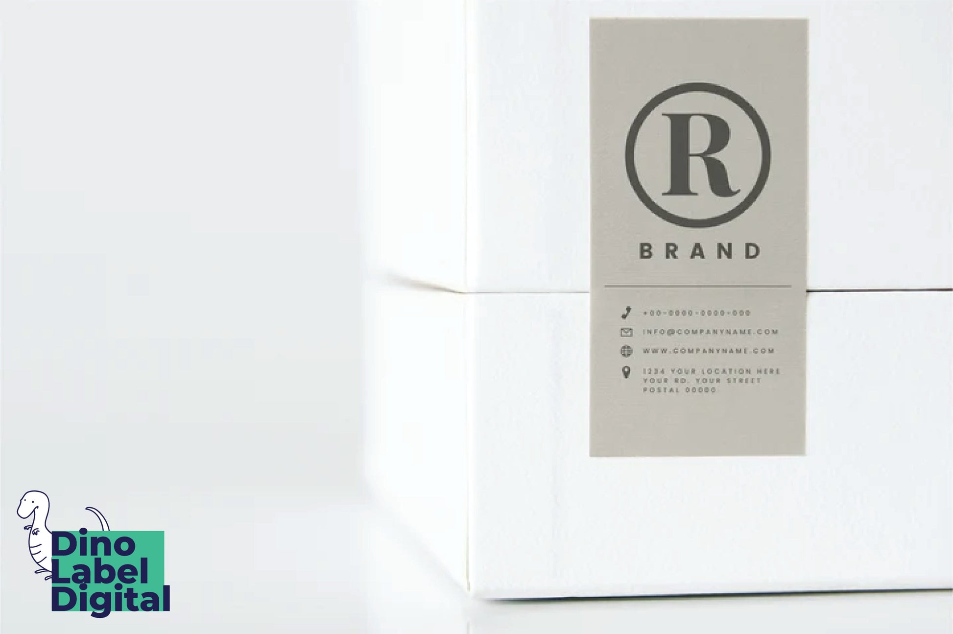 Outer Box Labels Dinolabeldigital