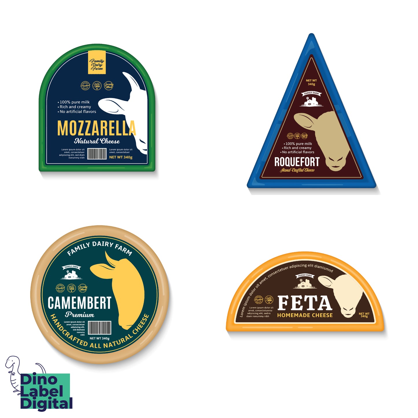 Any-shape Labels Dinolabeldigital