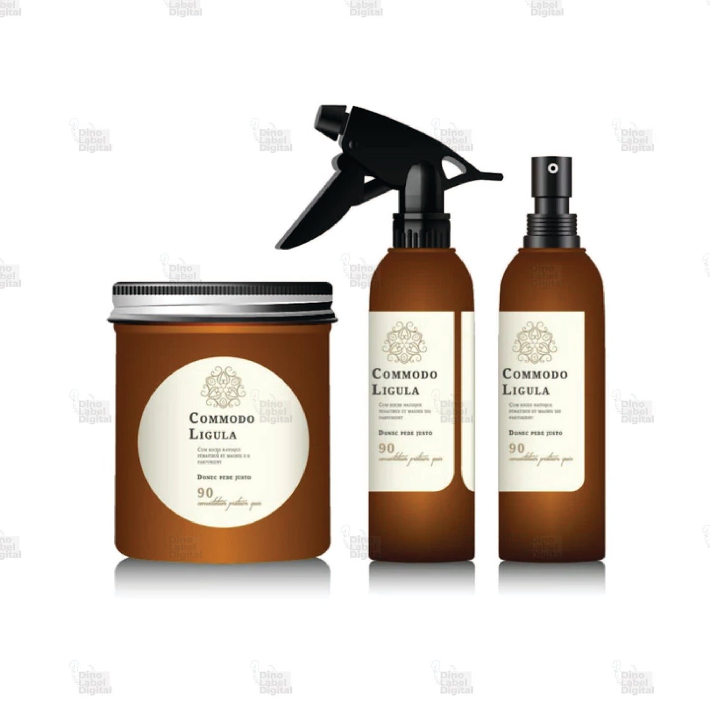 Glass Bottle Labels