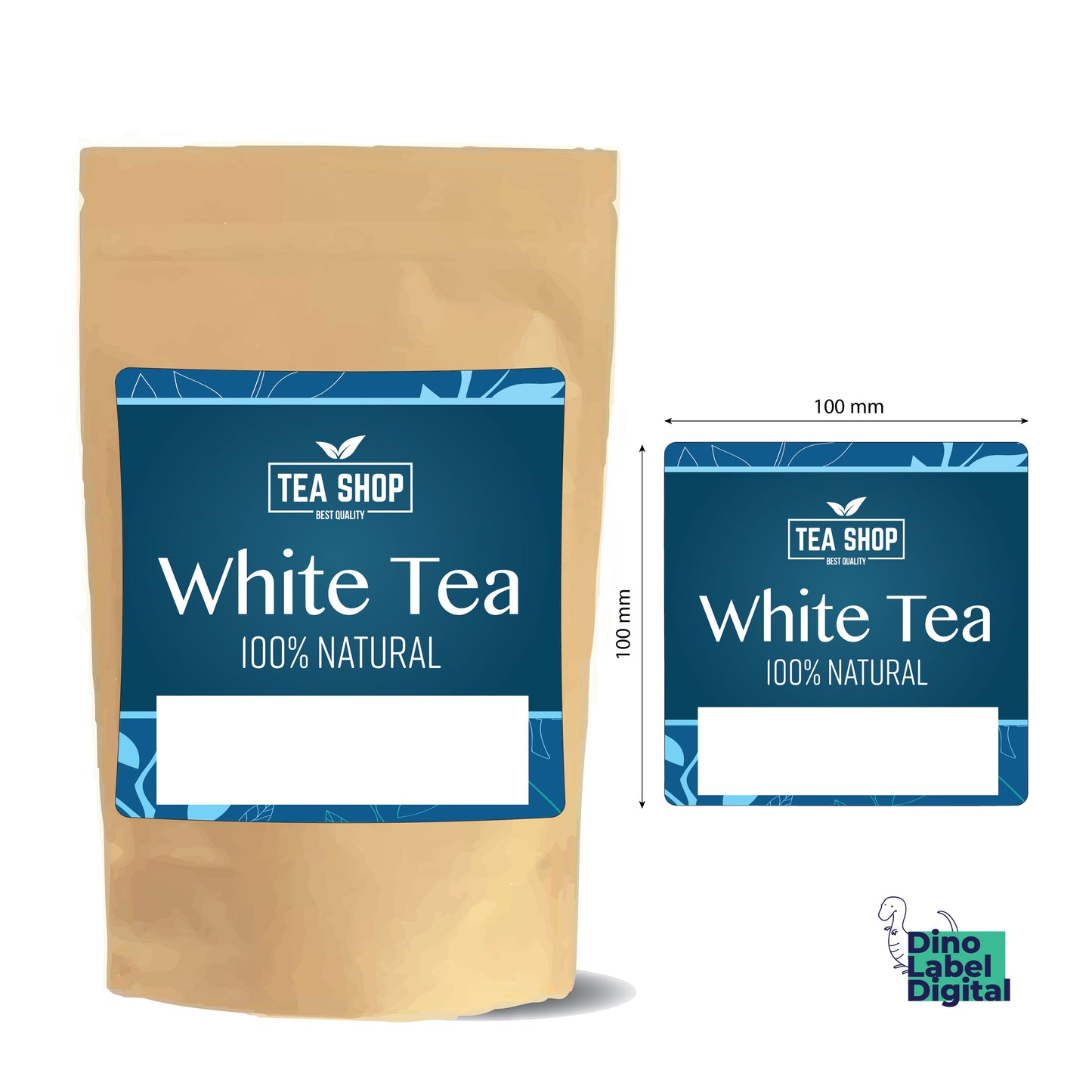 Square Labels Dinolabeldigital