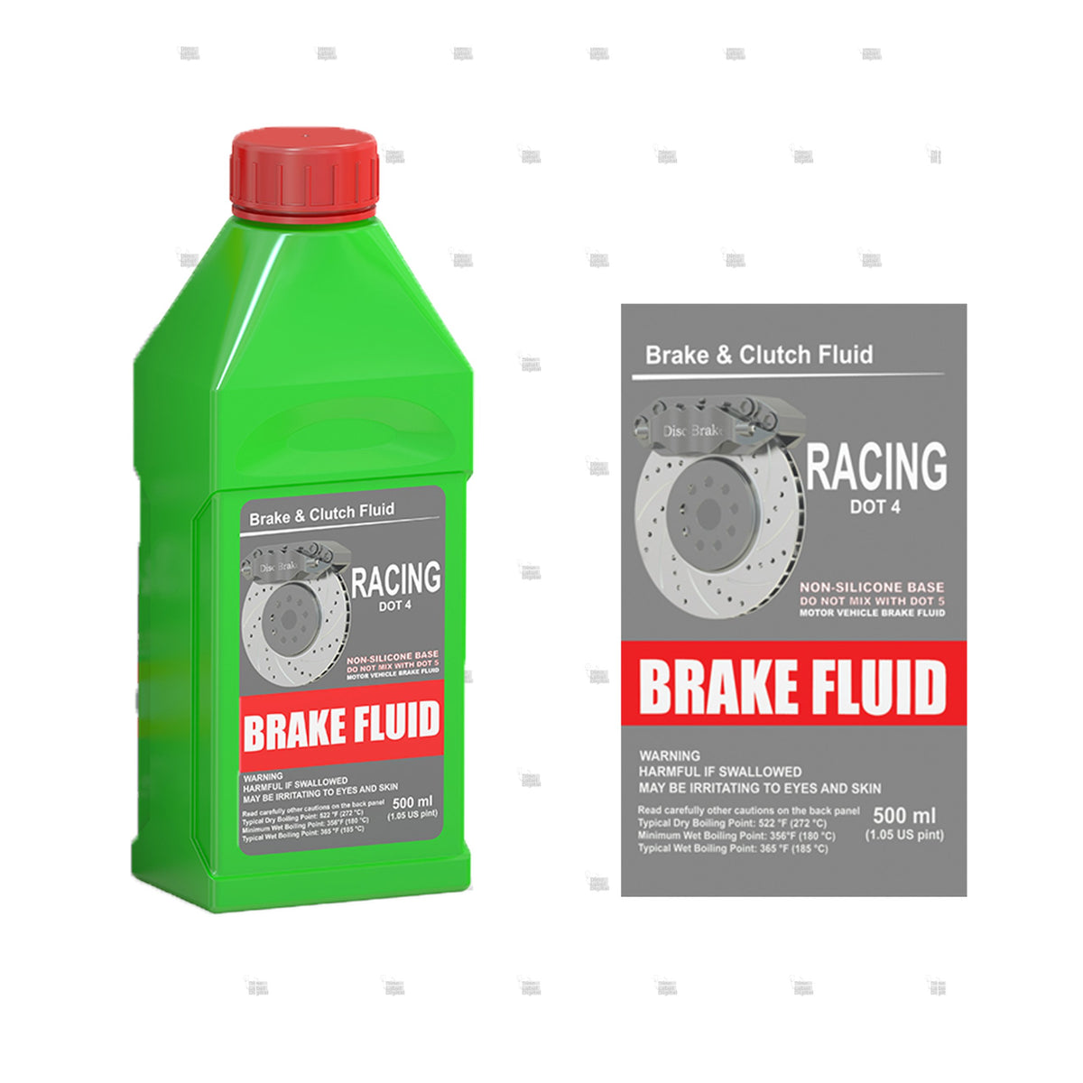 Fluid Label Industrial Labels – DinoLabelDigital®